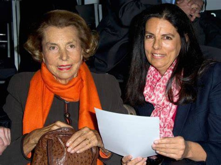 Fran&ccedil;oise Bettencourt Meyers and her husband Jean-Pierre attend the L&rsquo;Oreal &ndash; UNESCO for Women in Science Awards Ceremony on March 22, 2018, in Paris