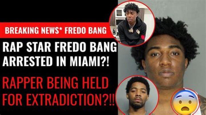 Fredo Bang was arrested on Thursday