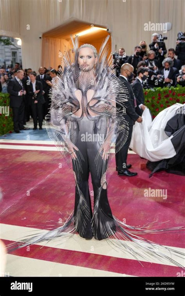 Fredrik Robertsson attended the Met Gala on May 2, 2022, the theme was In America: An Anthology of Fashion