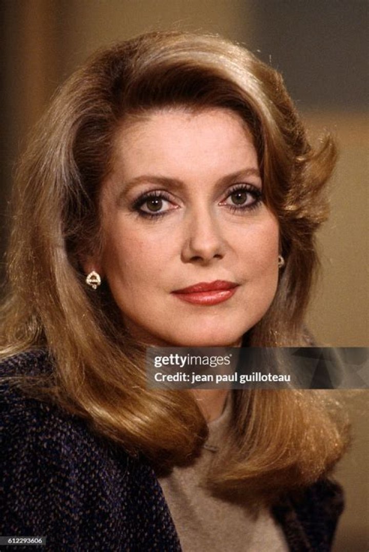 French actress Catherine Deneuve, 79, at the funeral