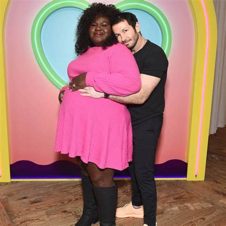 Gabourey Sidibe showed this photo of her fianc&eacute; Brandon Frankel off on Instagram and warned she would 'fight' anyone who slid into his DM's