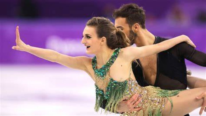 Gabriella Papadakis reveals her breast at the 2018 Winter Olympics