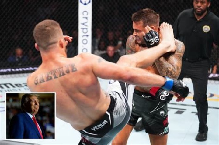 Gaethje said that Trump invited him to a round of golf
