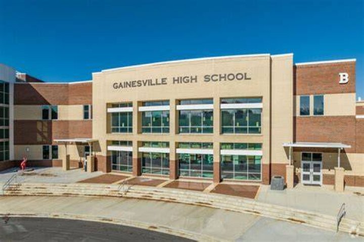 Gainesville High School was reportedly evacuated after a 'bomb threat' report