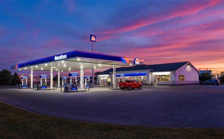 Gas stations in Bay St Louis were flooded as Ida hit