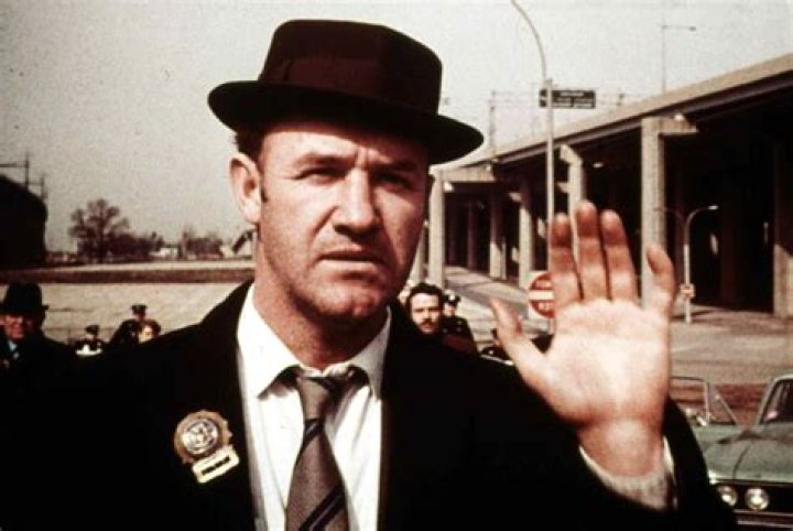 Gene Hackman pictured front and center for The French Connection's promotional ads