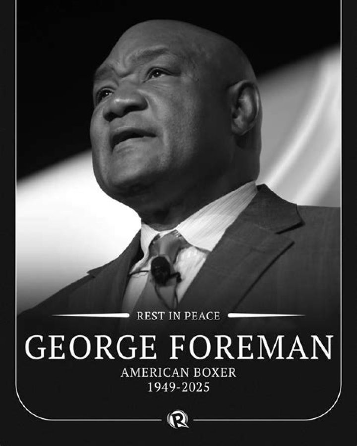 George Foreman competed between 1967 and 1997