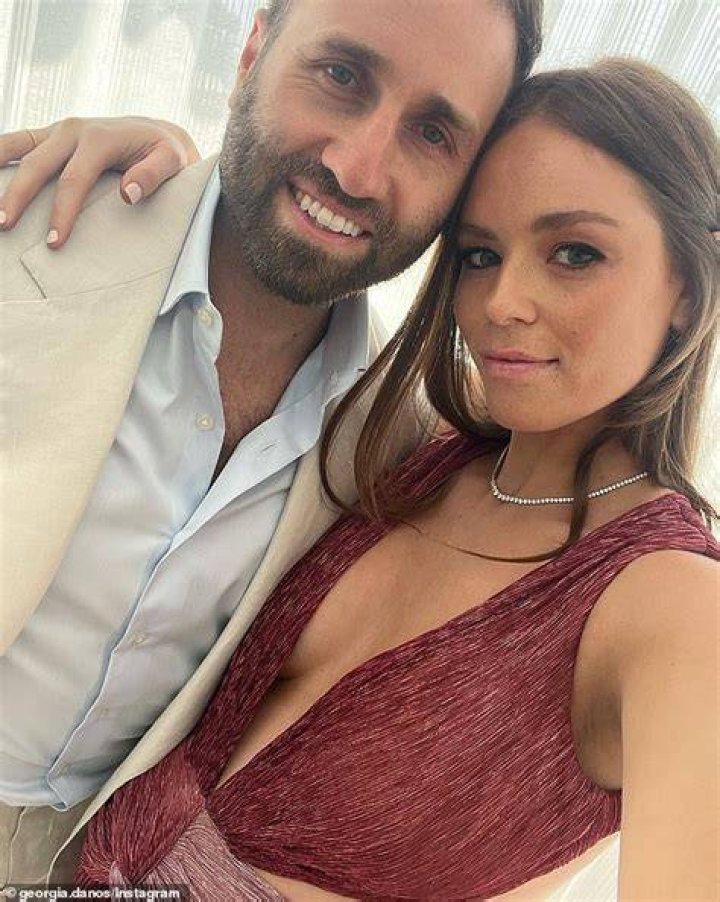 Georgia and her husband Matthew Wright tied the knot in April 2023