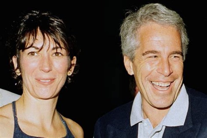 Ghislaine Maxwell pictured with Jeffrey Epstein, who she is accused of procuring girls for