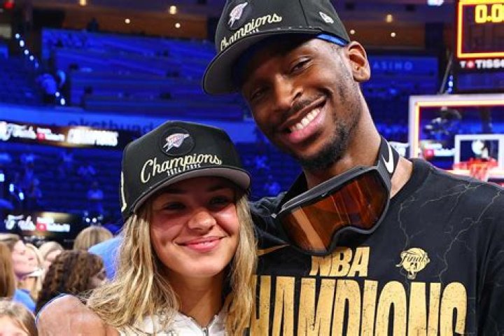 Gilgeous-Alexander and Summers got married on Valentine's Day
