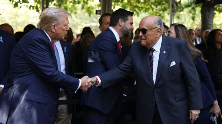 Giuliani was Donald Trump's lawyer as he sought to overturn the results of the 2020 Presidential Election