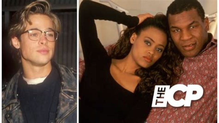  Givens was caught in bed with Brad Pitt while she was still seeing Tyson