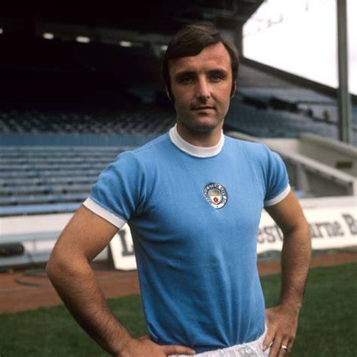 Glyn Pardoe poses back in his Maine Road heyday