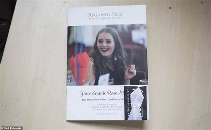  Grace Milane died the day before her 22nd birthday in New Zealand last December