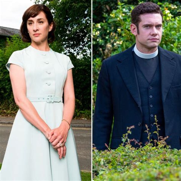 Grantchester stars Tom Brittney and Robson Green
