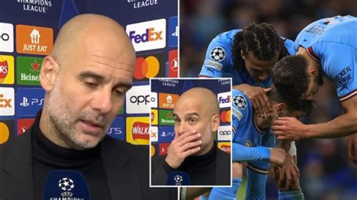 Guardiola claims he was 'touched' by the 'nice' message