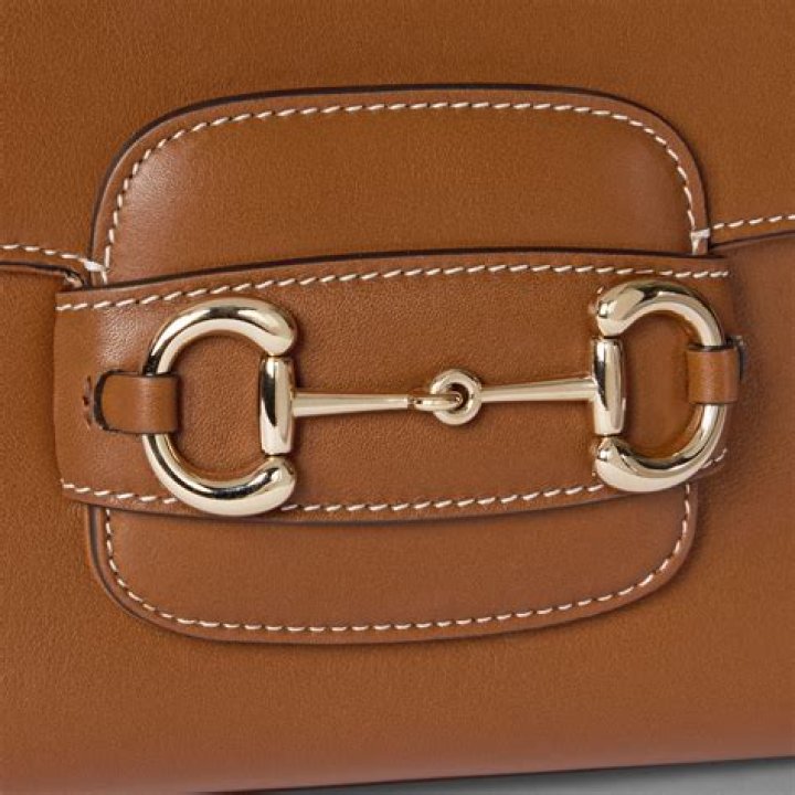 GUCCI Brown &lsquo;Gucci 1955&rsquo; Horsebit Bag will set you back &pound;2,430