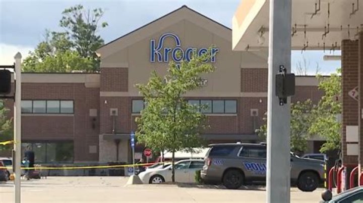 Gunfire erupted at the Kroger store at around 1:30pm on Thursday