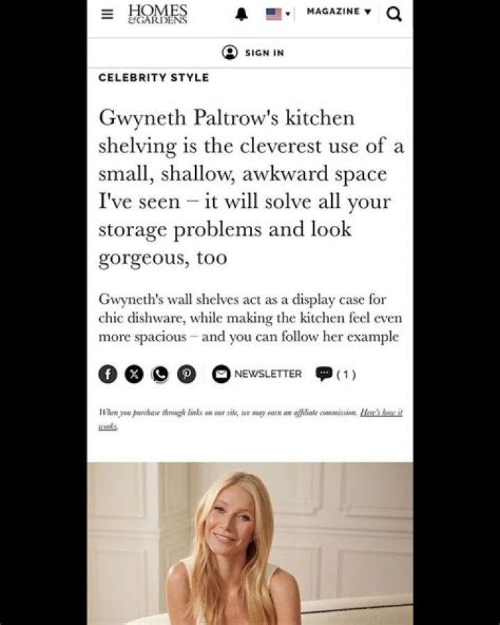 Gwyneth Paltrow Has Solution For Your Wrinkles