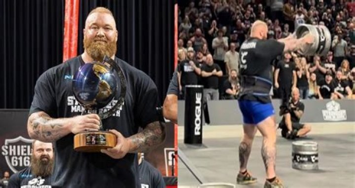 Hafthor Bjornsson is set to make his boxing debut next month