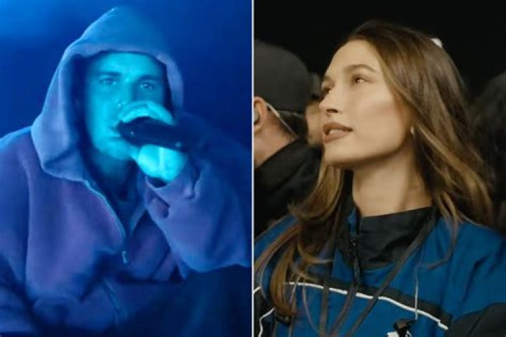 Hailey Bieber shouts 'I know you're pregnant' in a shocking new video