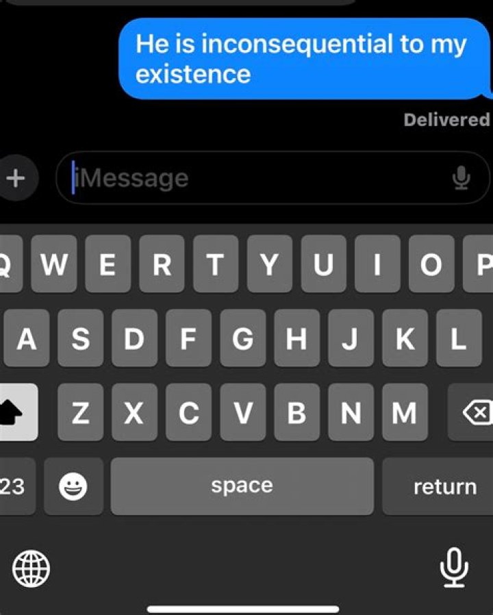 Hailey shared a private text message in an Instagram carousel