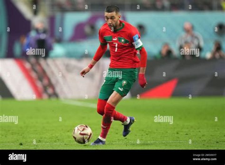 Hakim Ziyech shows off the luxury boxes the phones come in