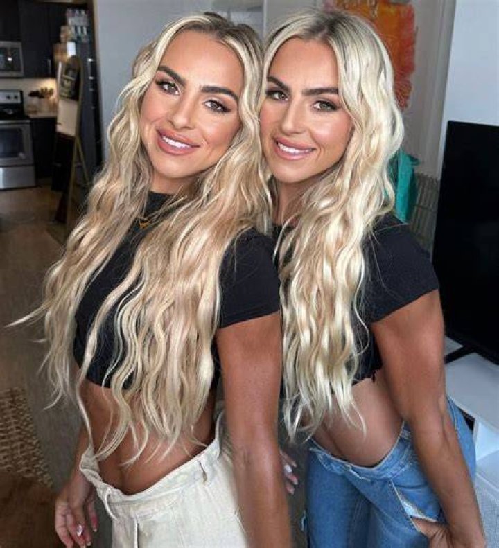 Haley and Hanna Cavinder showed off their beach bodies on a vacation to Michigan