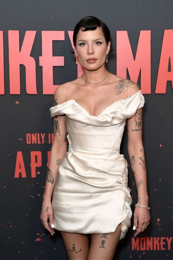 Halsey in "Without Me"