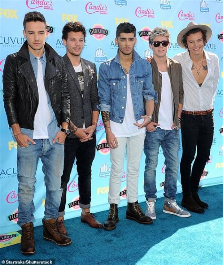 Harry found fame with boyband One Direction, alongside left to right Niall Horan, Zayn Malik, Louis Tomlinson and Liam Payne