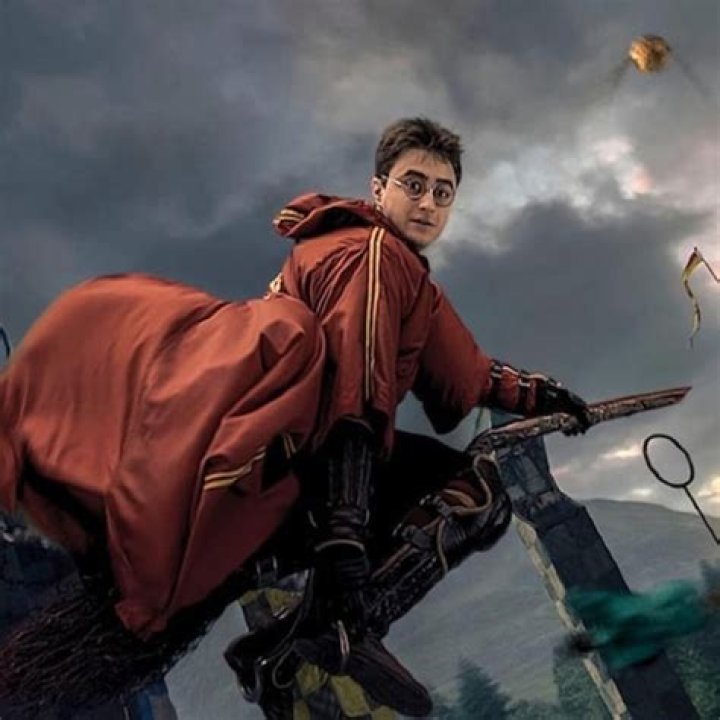 Harry Potter riding his trusty broomstick is among the collection