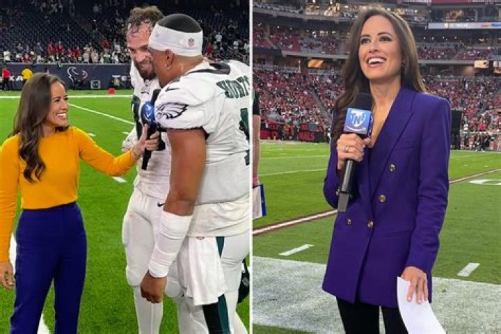 Hartung joined Prime Video alongside Kirk Herbstreit and Al Michaels last year, serving as the crew's sideline reporter