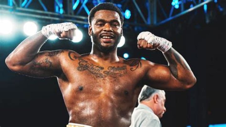 Hasim Rahman Jr during a sparring session
