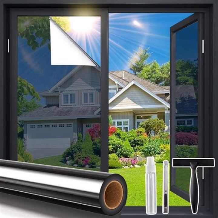 He advised getting window coverings or tints for some privacy and added safety