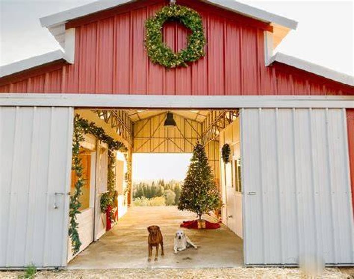 He decorated the barn for her 30th