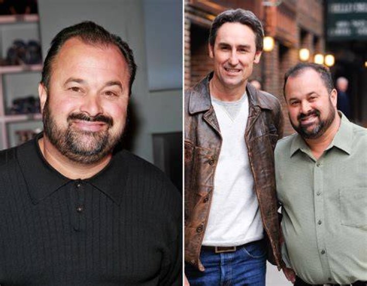 He hosts American Pickers with his brother Robbie and Danielle Colby