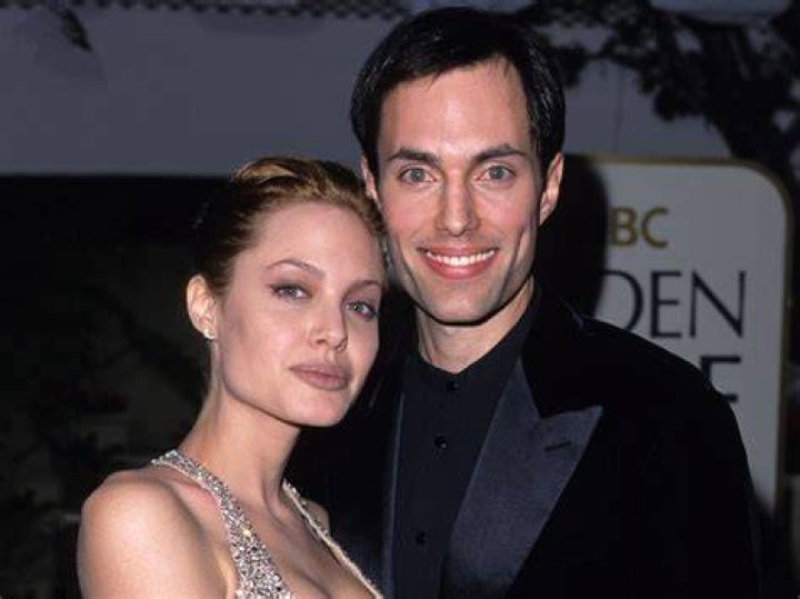 He met Angelina on the set of Mr And Mrs Smith