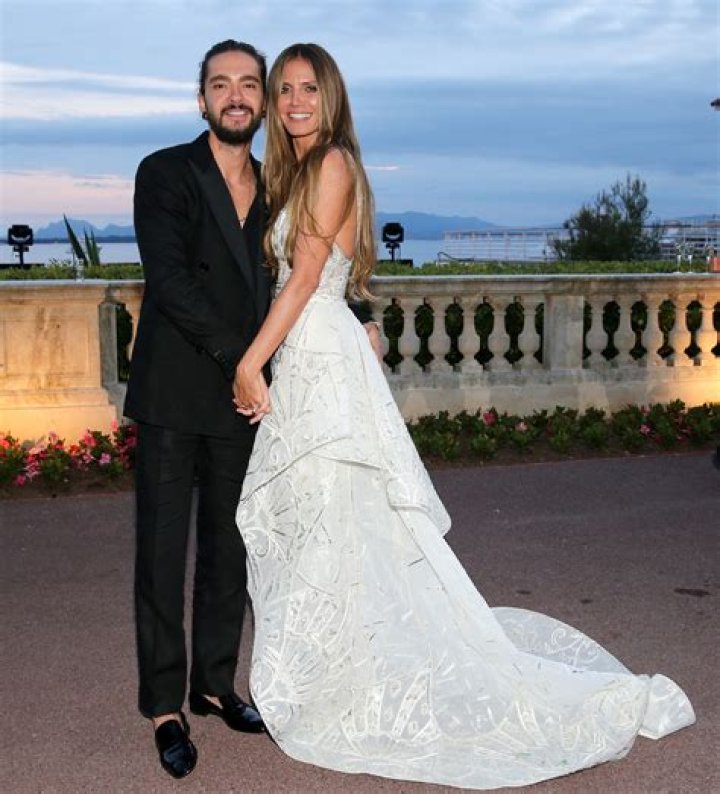 Heidi married guitarist Tom, 34, in 2019
