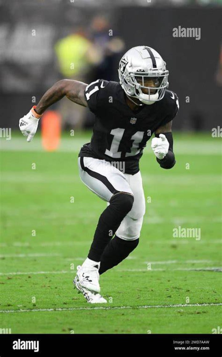 Henry Ruggs is a wide receiver for the Las Vegas raiders