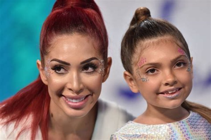 Her daughter Sophia recently dyed her hair bright red