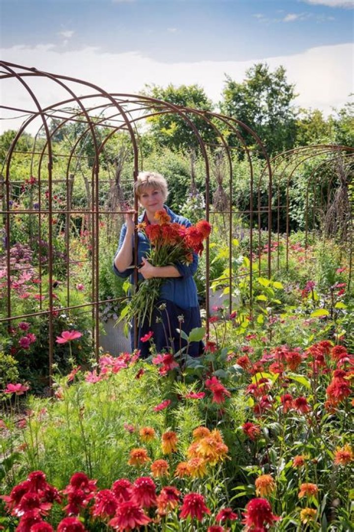 Her garden was in some serious need of TLC