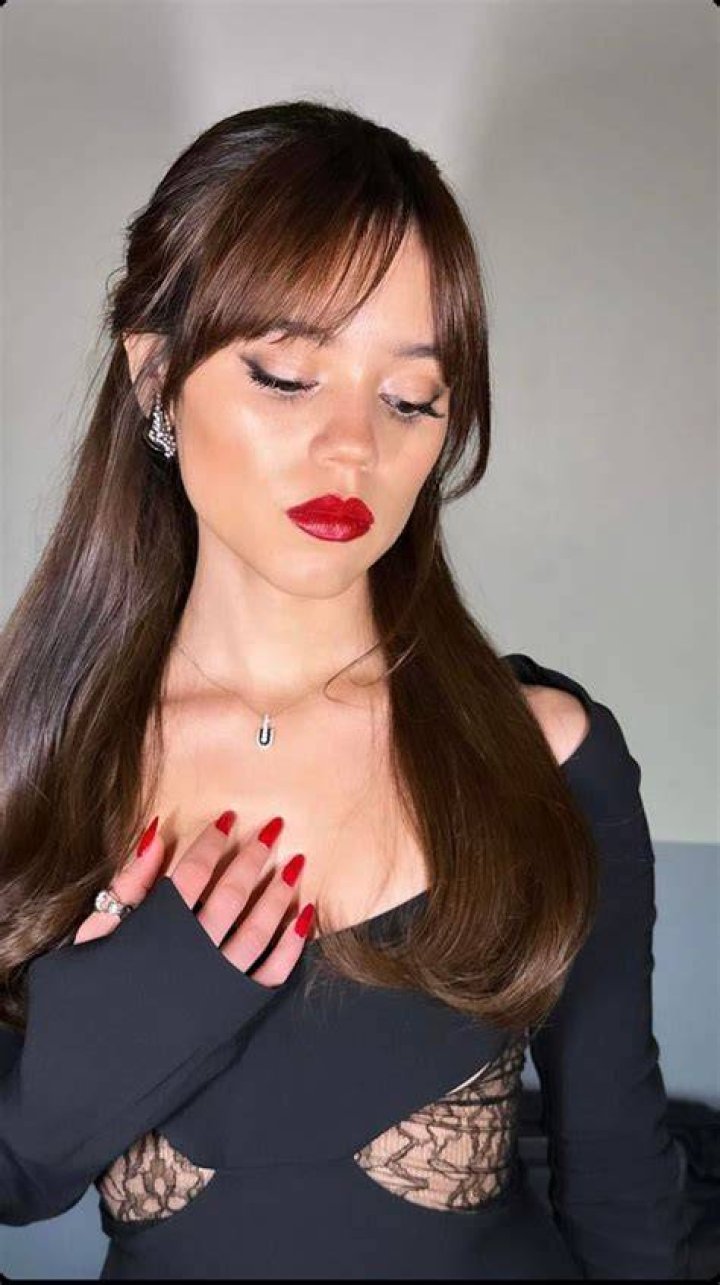 Her hairdresser reckons it's because of the way she clips it up