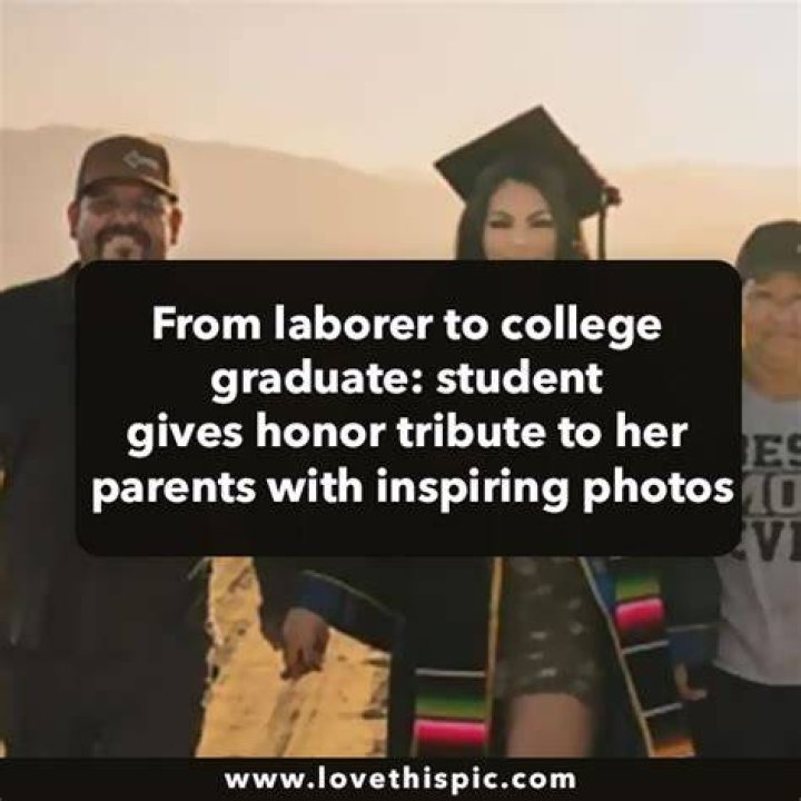 Her parents paid tribute to their daughter