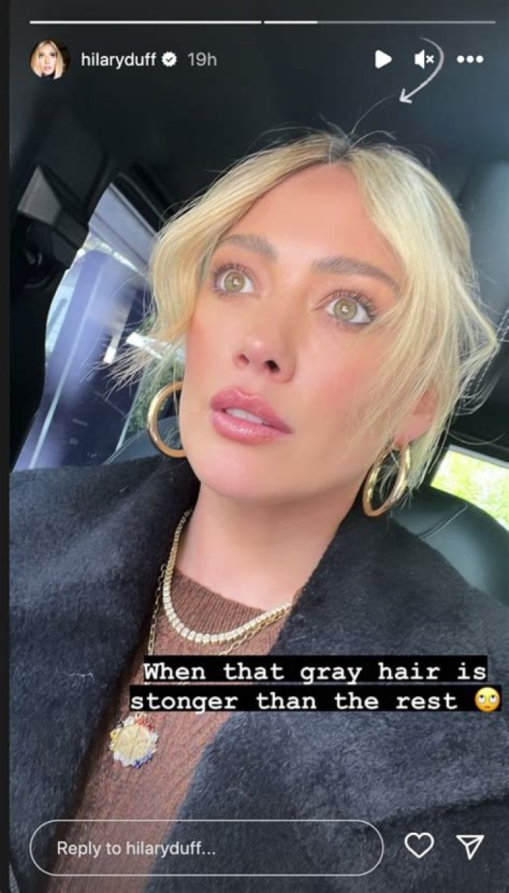 Hilary Duff Points Out Gray Hair After Celebrating Son Luca's 11th Birthday- 'When That Gray Hair Is Stronger Than the Rest' - 081