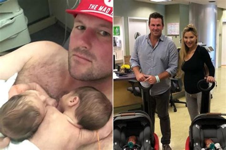 Hills Alum Doug Reinhardt and fiancee Mia Irons' identical twin boys Beau Douglas and Maverick John Reinhardt