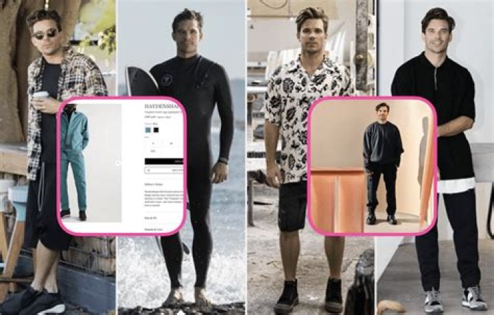 His clothing range, which continues to grow while he's in prison, includes underwear, T-shirts, hoodies and joggers