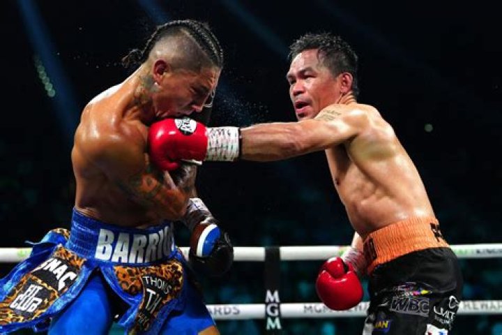 His fight with Pacquiao was ended in the second round