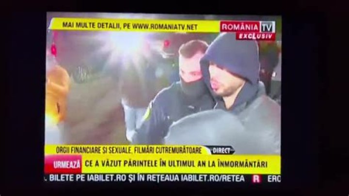 His Romanian villa was raided by cops