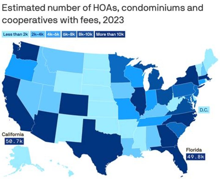 HOAs in certain states are being targeted by insurance premium increases due to their locations and the financial losses associated with them