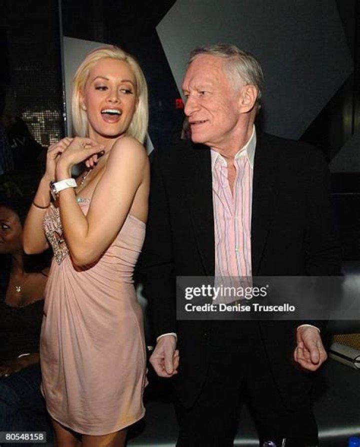 Holly Madison and Hugh Hefner